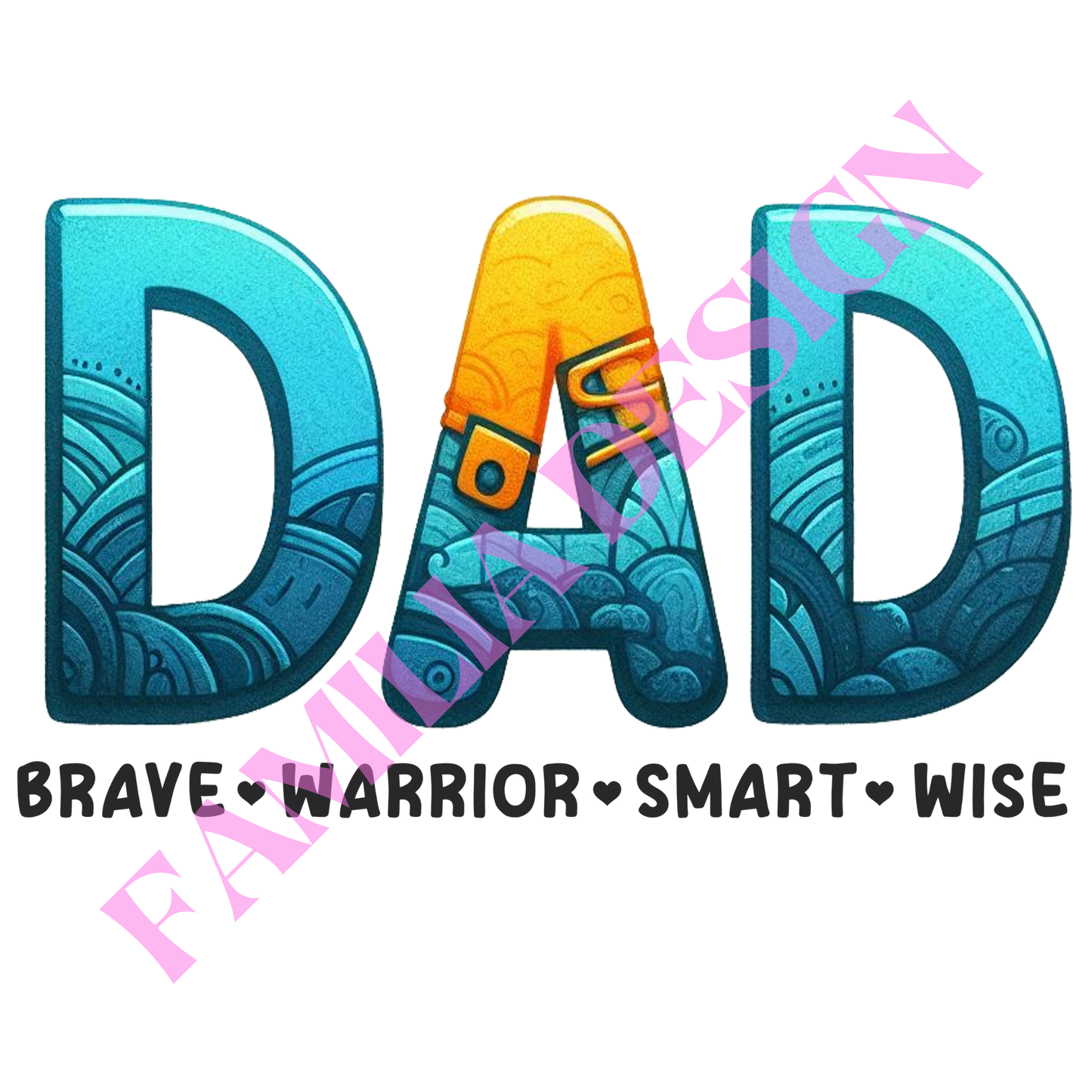 DTF98 "Dad" para playera