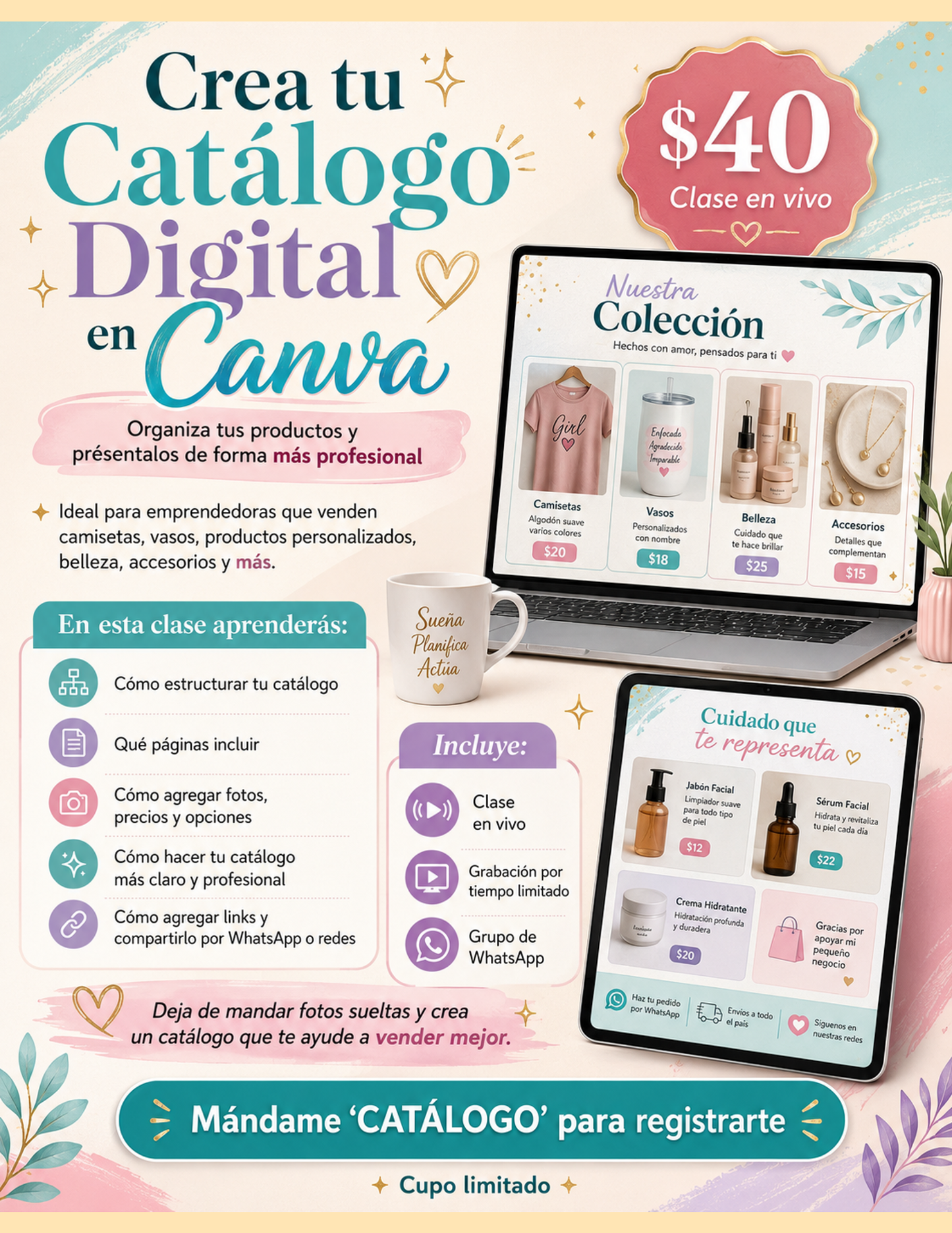Clase de Crear Catalago Digital 07/10