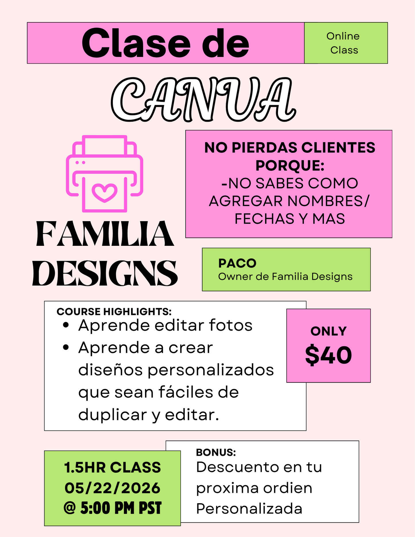 1. Clase de Canva PRO