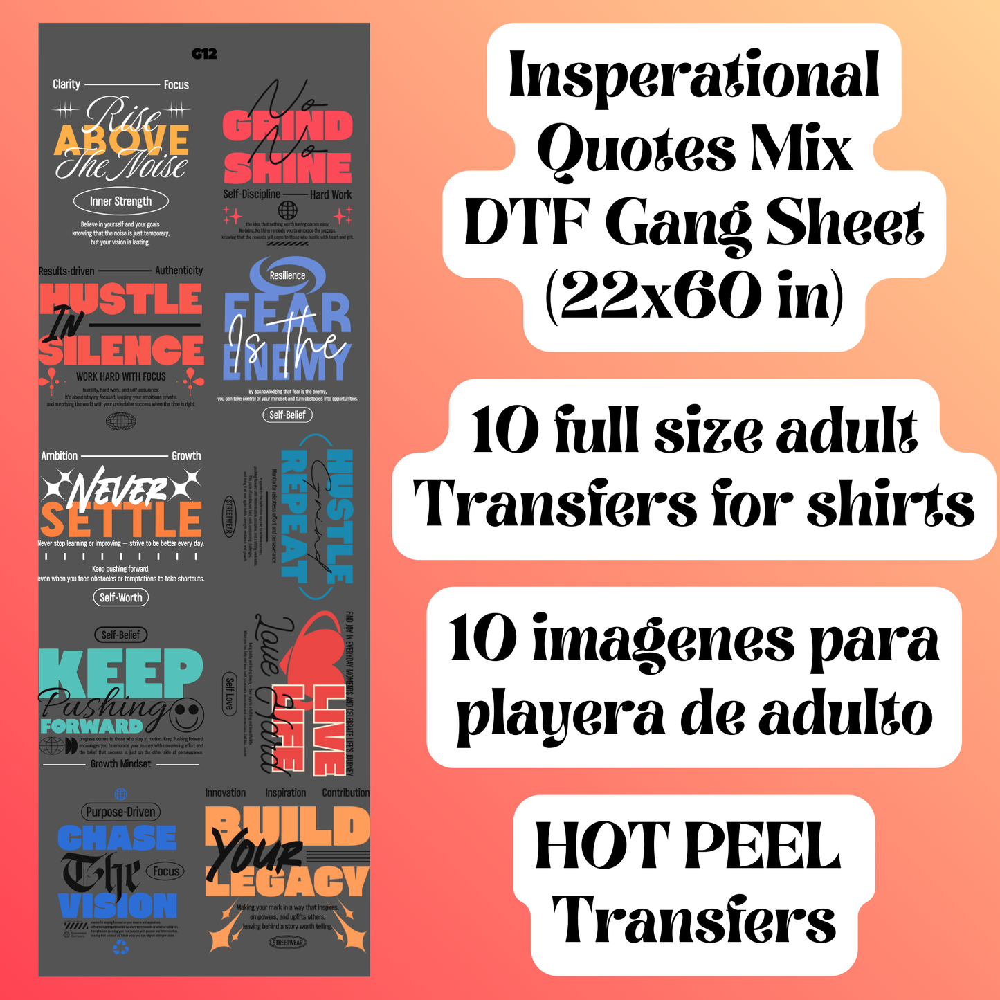 G12 Men Insperational Quotes