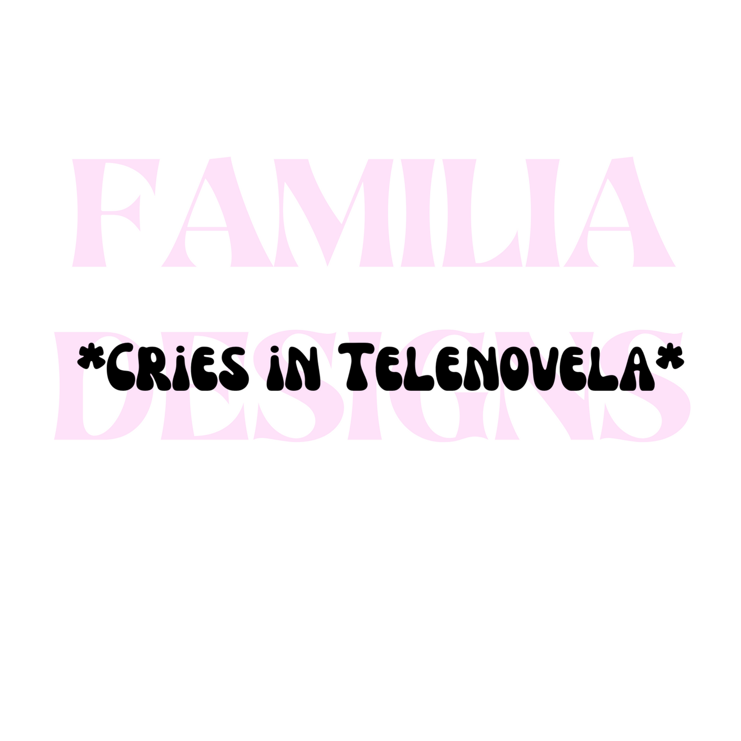 Cries in Telenovela | 4.25in Vinyl Wrap