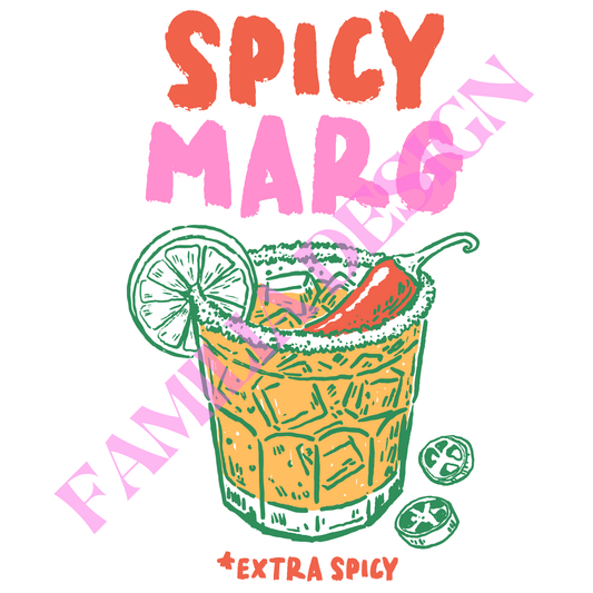 DTF109 "Spicy Marg" para playera