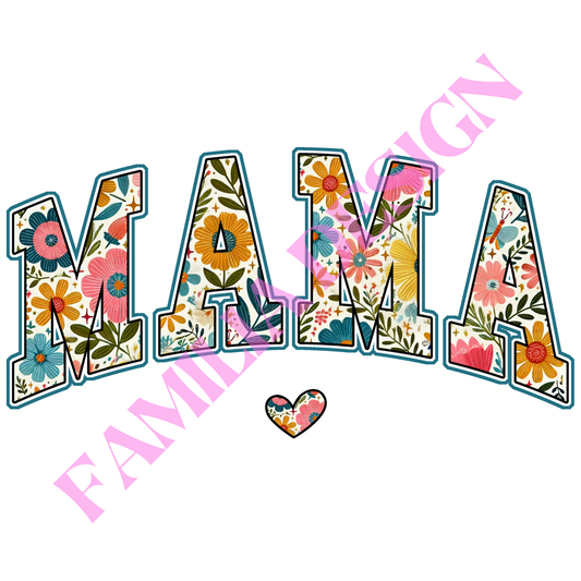 DTF132 "MAMA" para playera