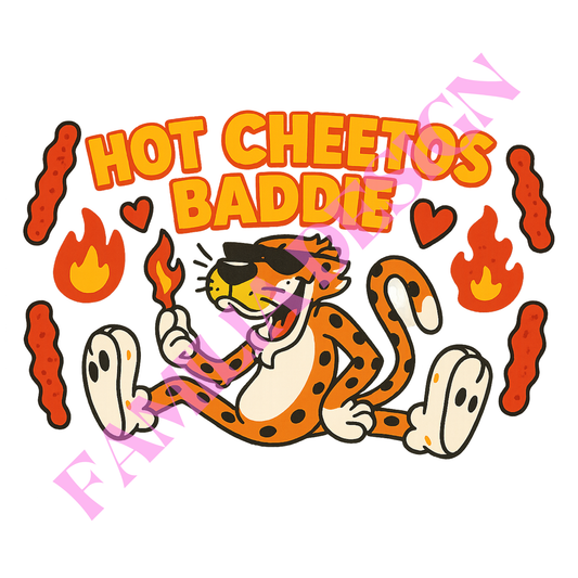 DTF176 "Hot Cheetos Baddie" para playera