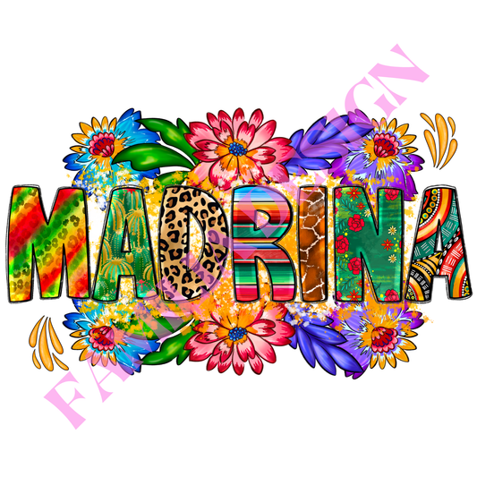DTF209 "Madrina" para playera