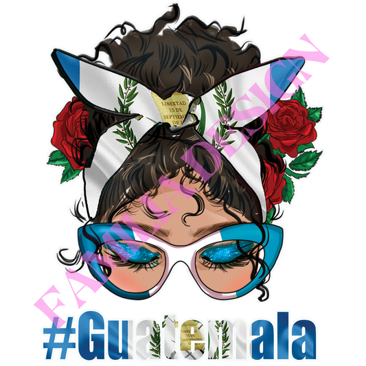 DTF238: "Guatemala Bun" para playera