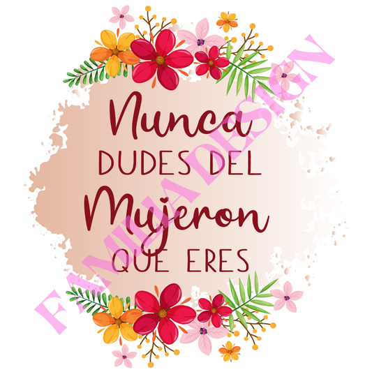 DTF26 "Frase de Inspiracion"  para Playera