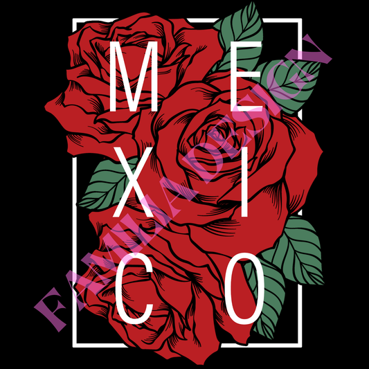 DTF268: "Mexico" para playera