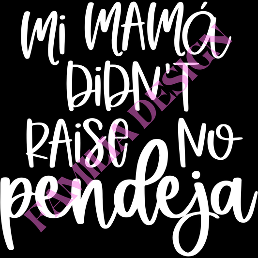 DTF90 "Raise No P" WHITE para playera