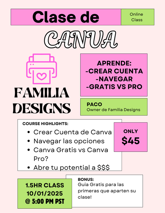 Clase de Canva "Beginner"