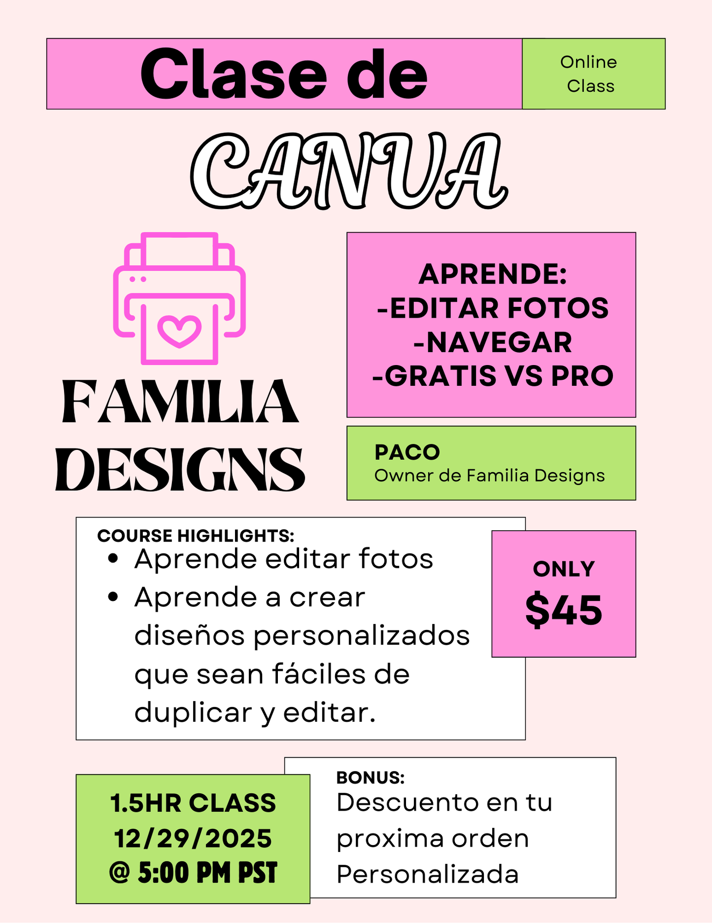 Clase de Canva Pro