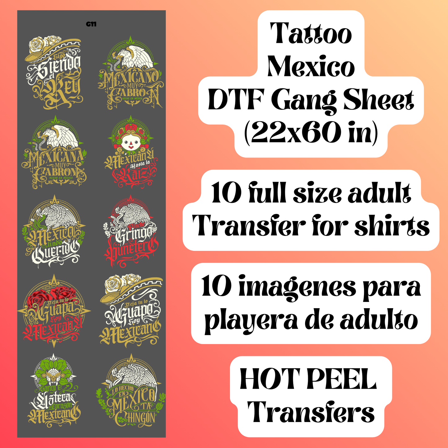 G11 Tattoo Mexico Mix