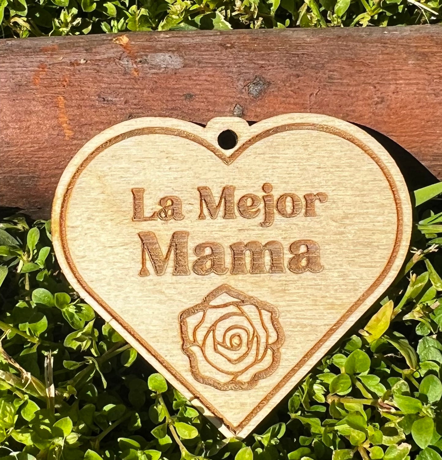 La Mejor Llavero de Madera